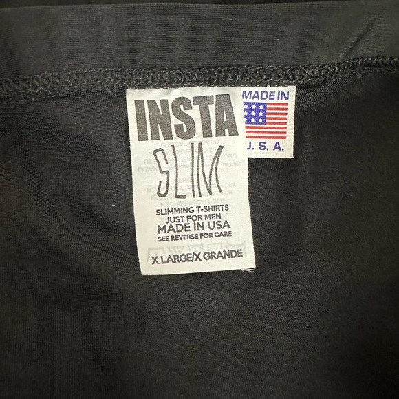 Instaslim Compression Hi-Waist Undershorts Black Slimming Short Mens Insta Slim - Picture 6 of 8